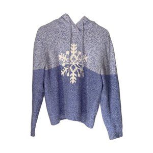 Cupcakes and Cashmere Snowflake Sweater, Size L